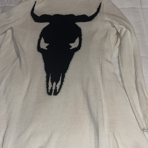 Show Me Your MuMu Mellow sweater cream with black bull - Picture 3 of 9